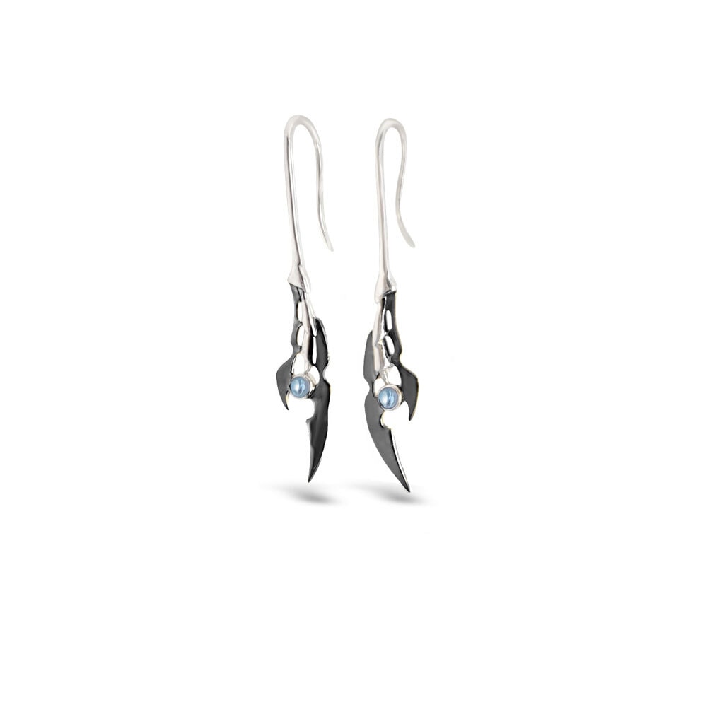 Loki Earrings (Black Rhodium)- Prototype Shown