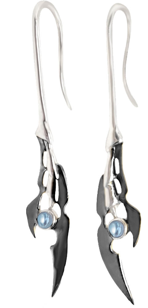 Loki Earrings (Black Rhodium)- Prototype Shown