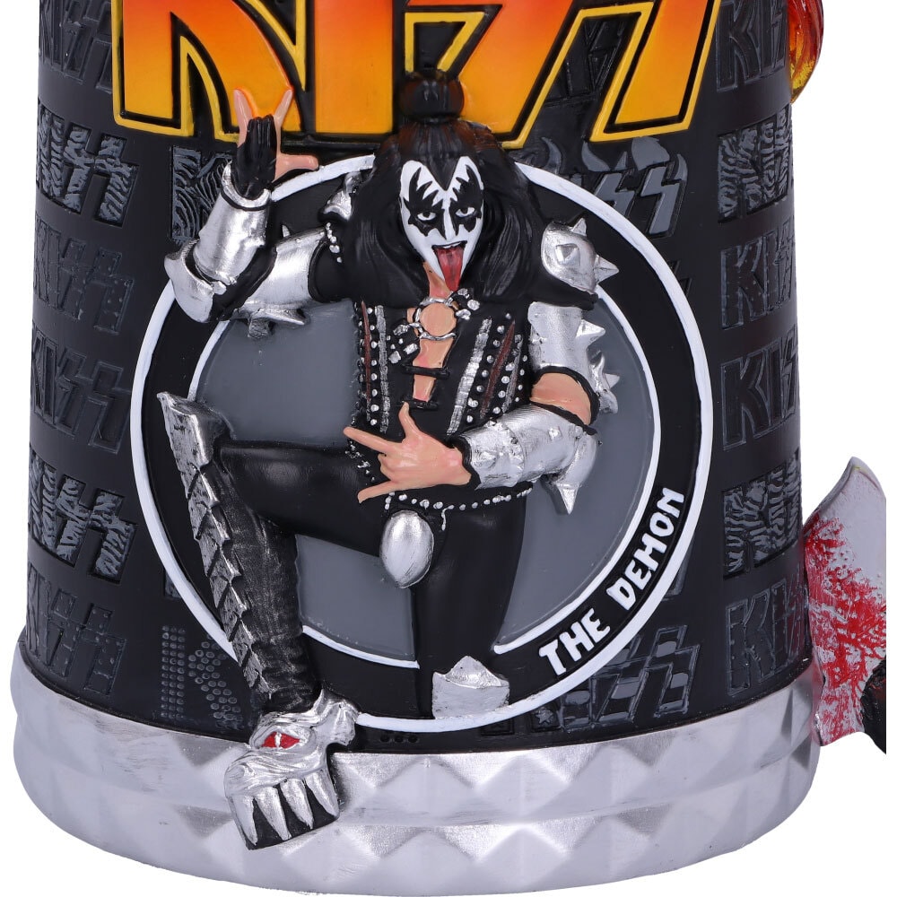 KISS Flame Range The Demon Tankard- Prototype Shown