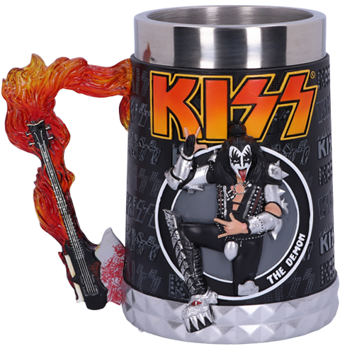 KISS Flame Range The Demon Tankard