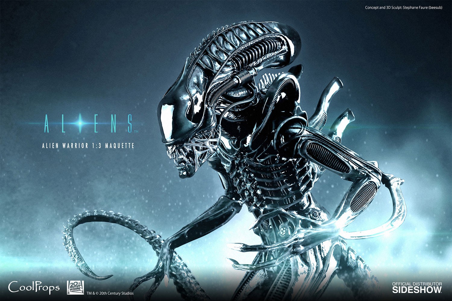 Alien Warrior Maquette | Sideshow Collectibles