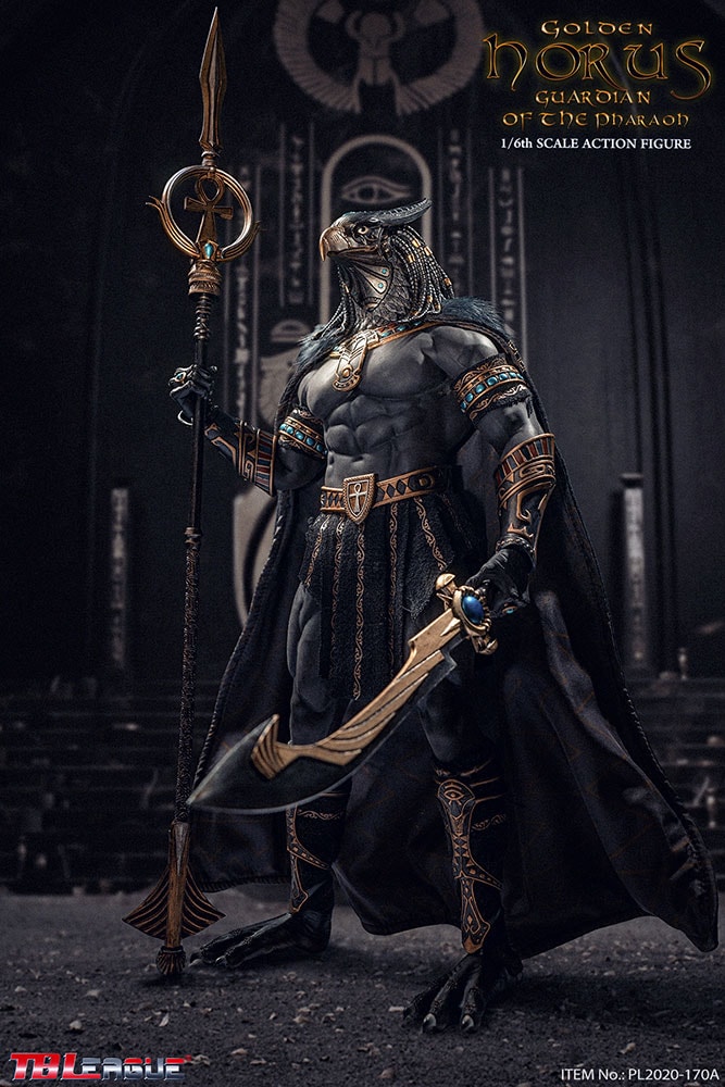 Horus Guardian of Pharaoh (Golden) (Prototype Shown) View 2