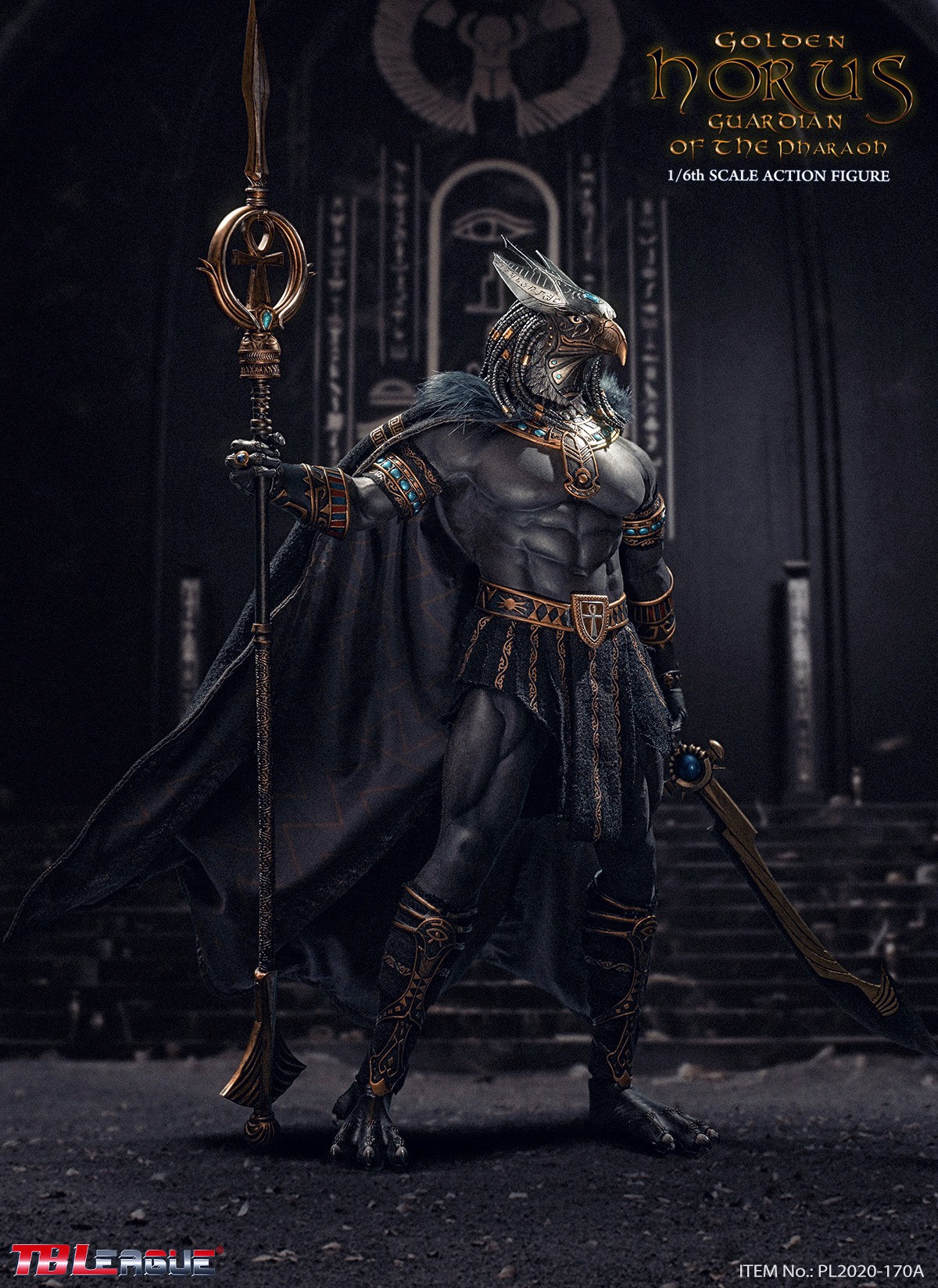 Horus Guardian of Pharaoh (Golden) (Prototype Shown) View 5