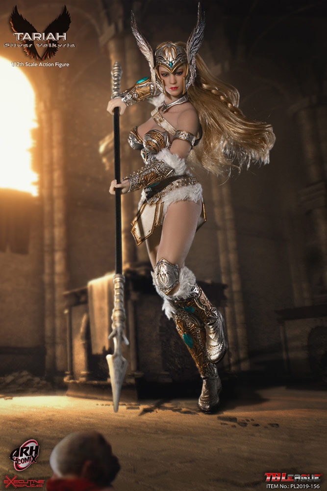 ARH Comix Tariah the Valkyrie (Silver) Action Figure  (Prototype Shown) View 1