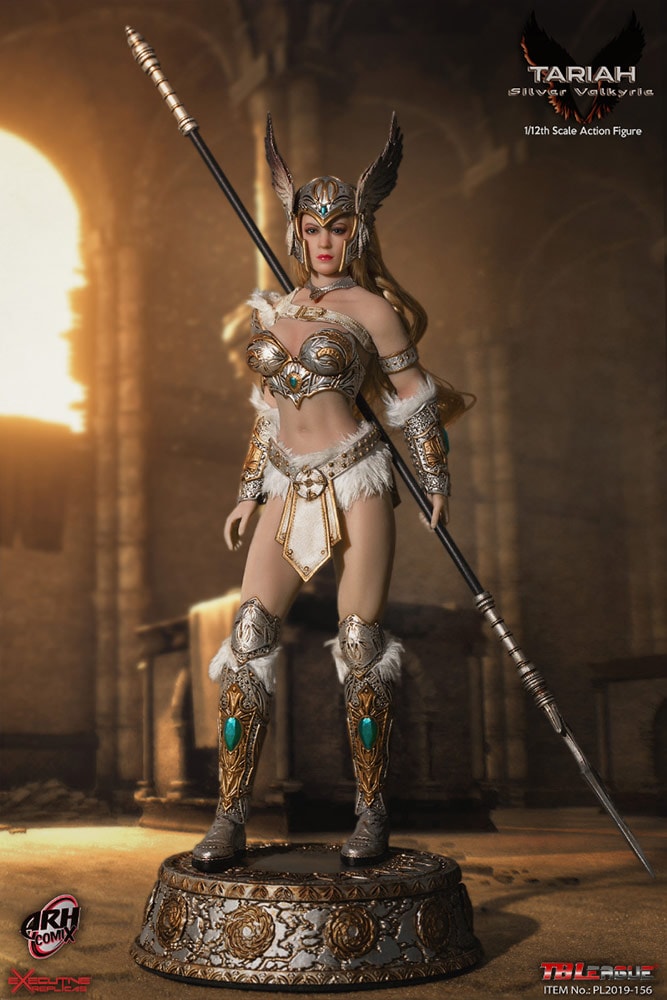 ARH Comix Tariah the Valkyrie (Silver) Action Figure  (Prototype Shown) View 2