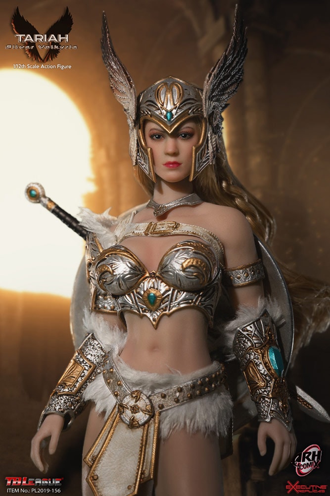 ARH Comix Tariah the Valkyrie (Silver) Action Figure  (Prototype Shown) View 3