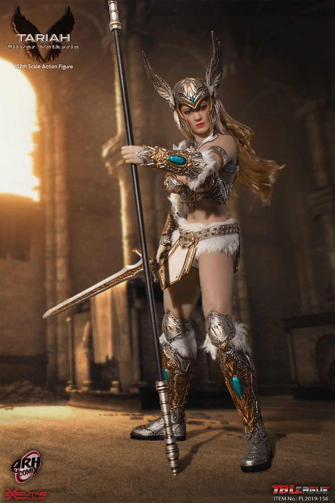 ARH Comix Tariah the Valkyrie (Silver) Action Figure  (Prototype Shown) View 4