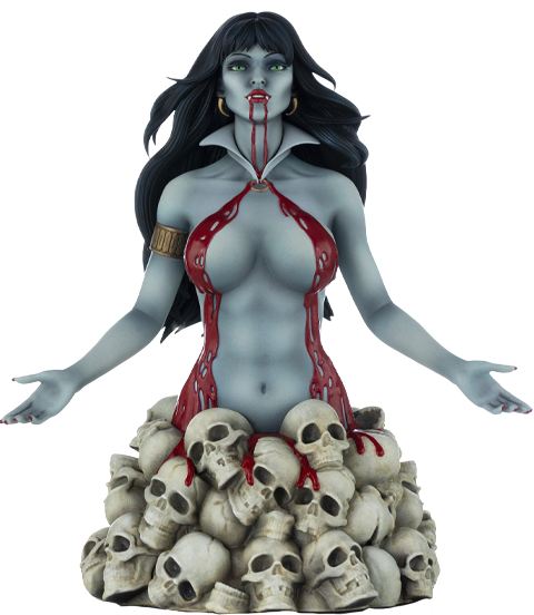 Vampirella (Classic Grey and Red Toned Artist Proof Edition)- Prototype Shown