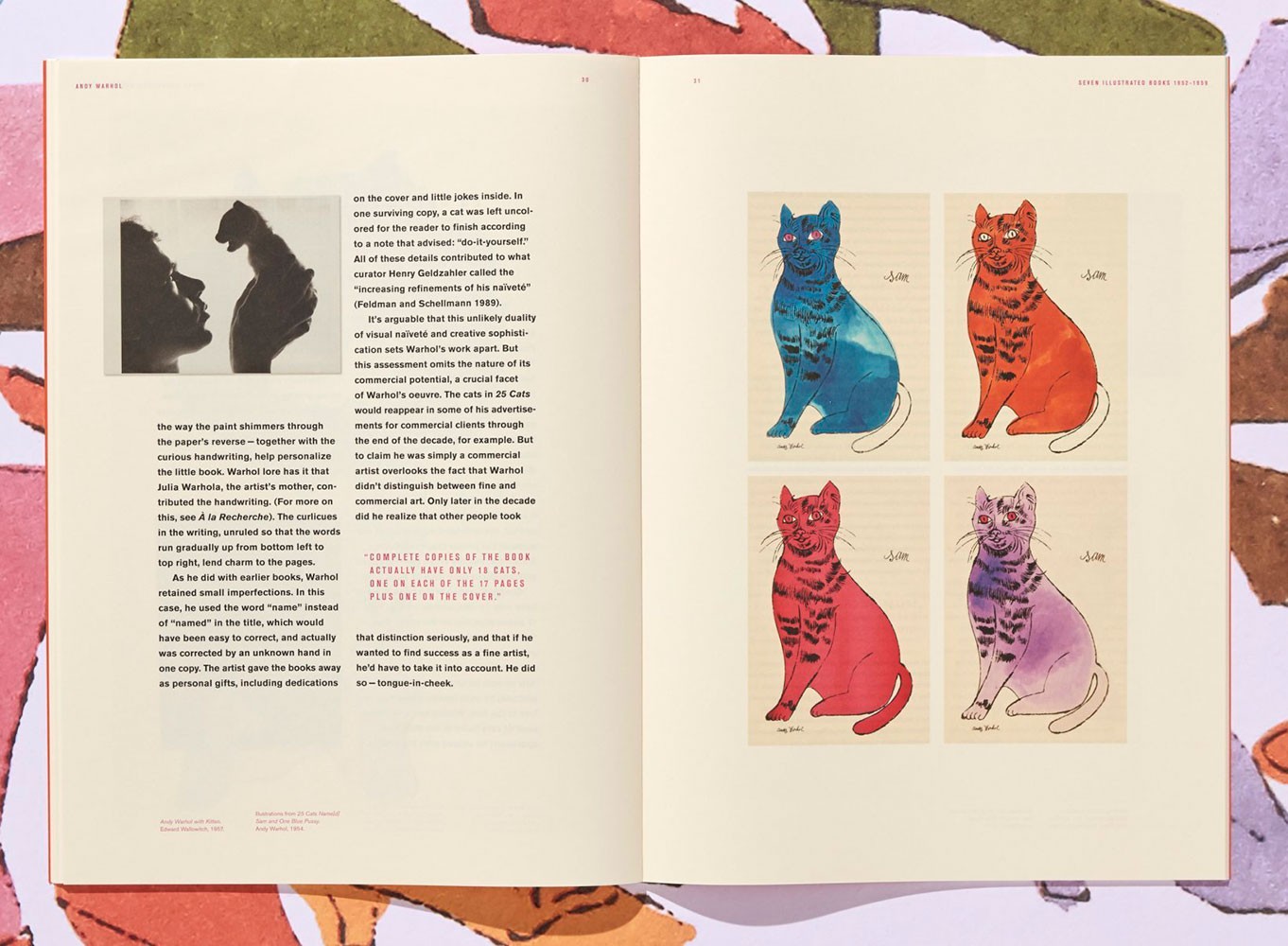 Andy Warhol:  Seven Illustrated Books 1952 – 1959