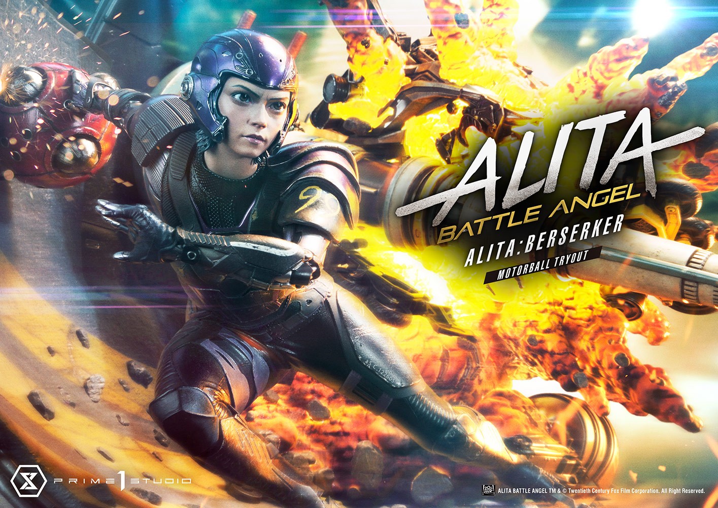 Alita: Berserker Motorball Tryout Collector Edition - Prototype Shown