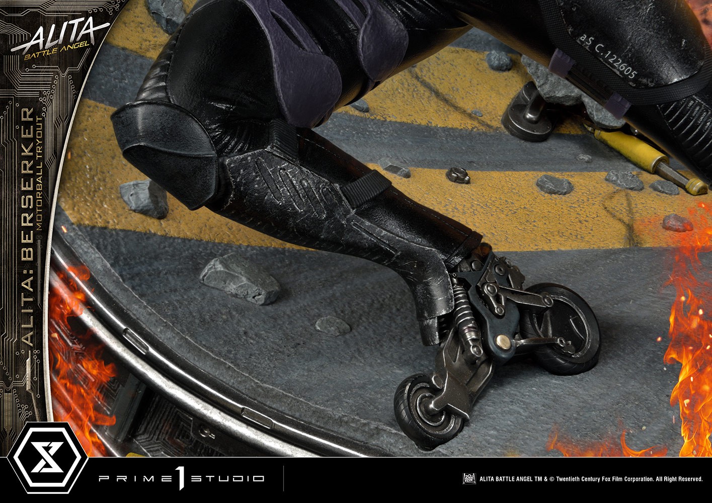Alita: Berserker Motorball Tryout Collector Edition - Prototype Shown