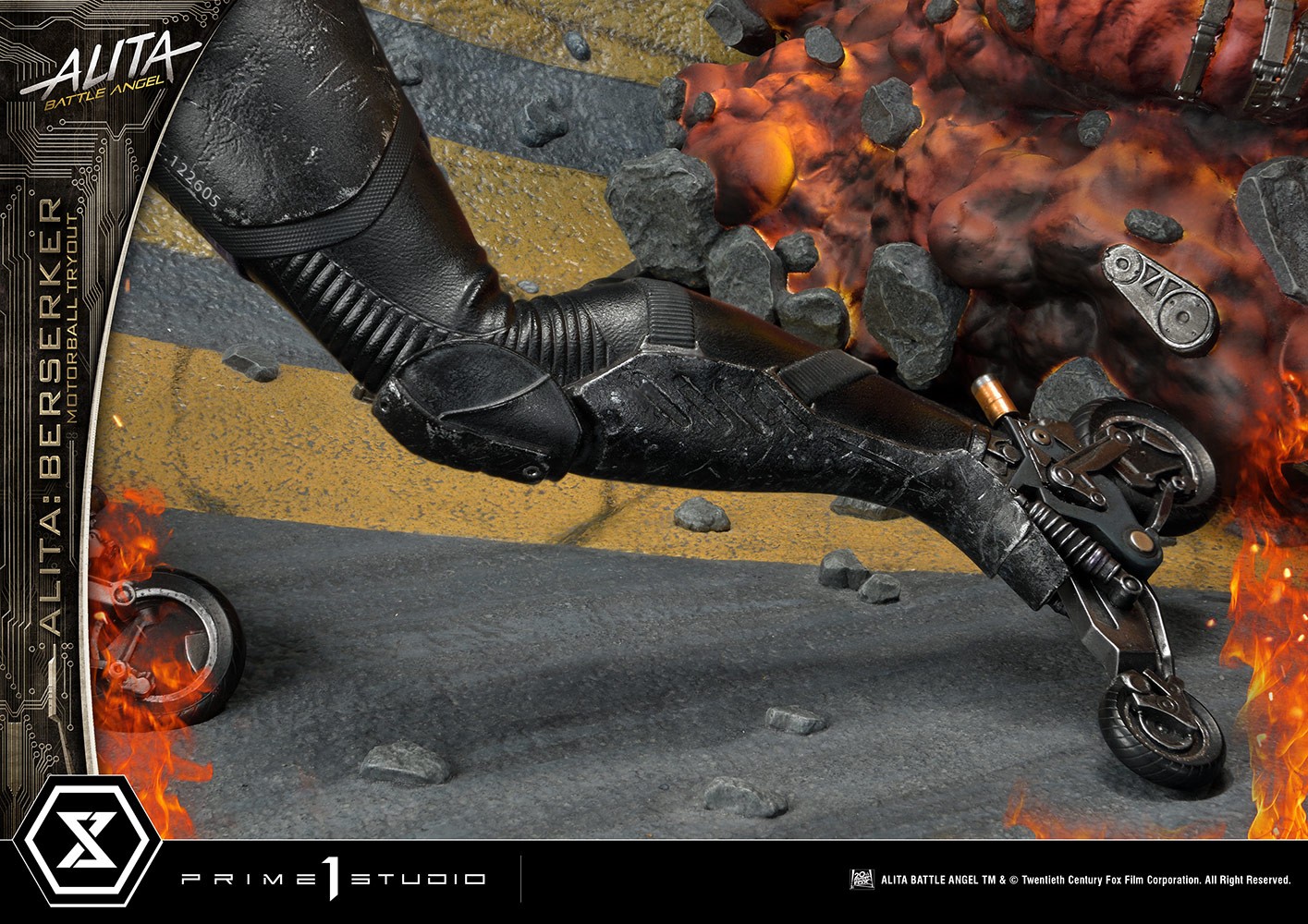 Alita: Berserker Motorball Tryout Collector Edition - Prototype Shown