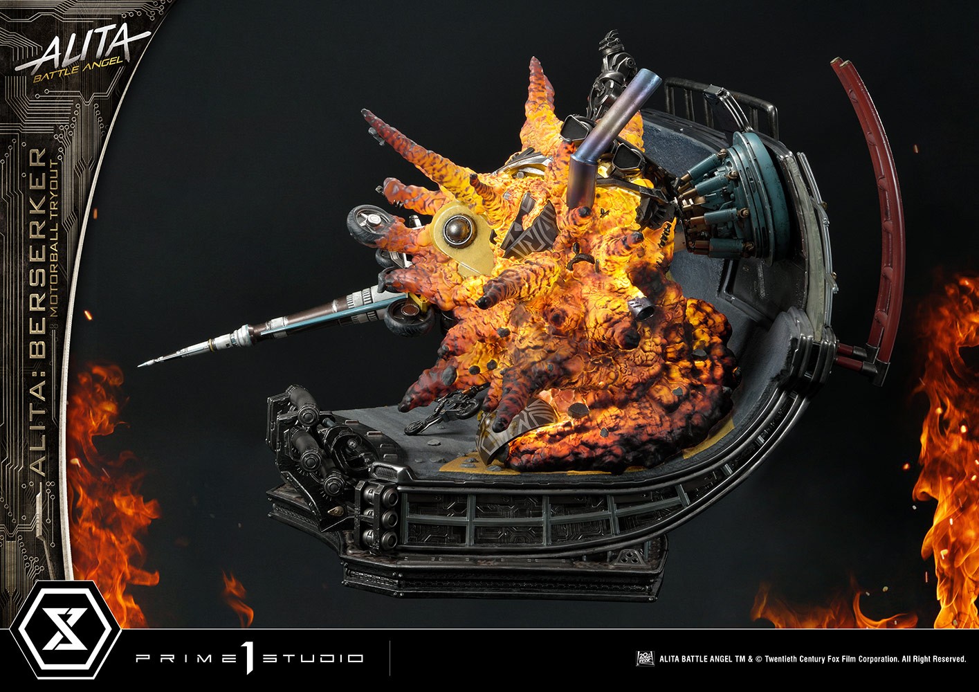 Alita: Battle Angel Alita: Berserker Motorball Tryout Diorama  Collector Edition (Prototype Shown) View 12