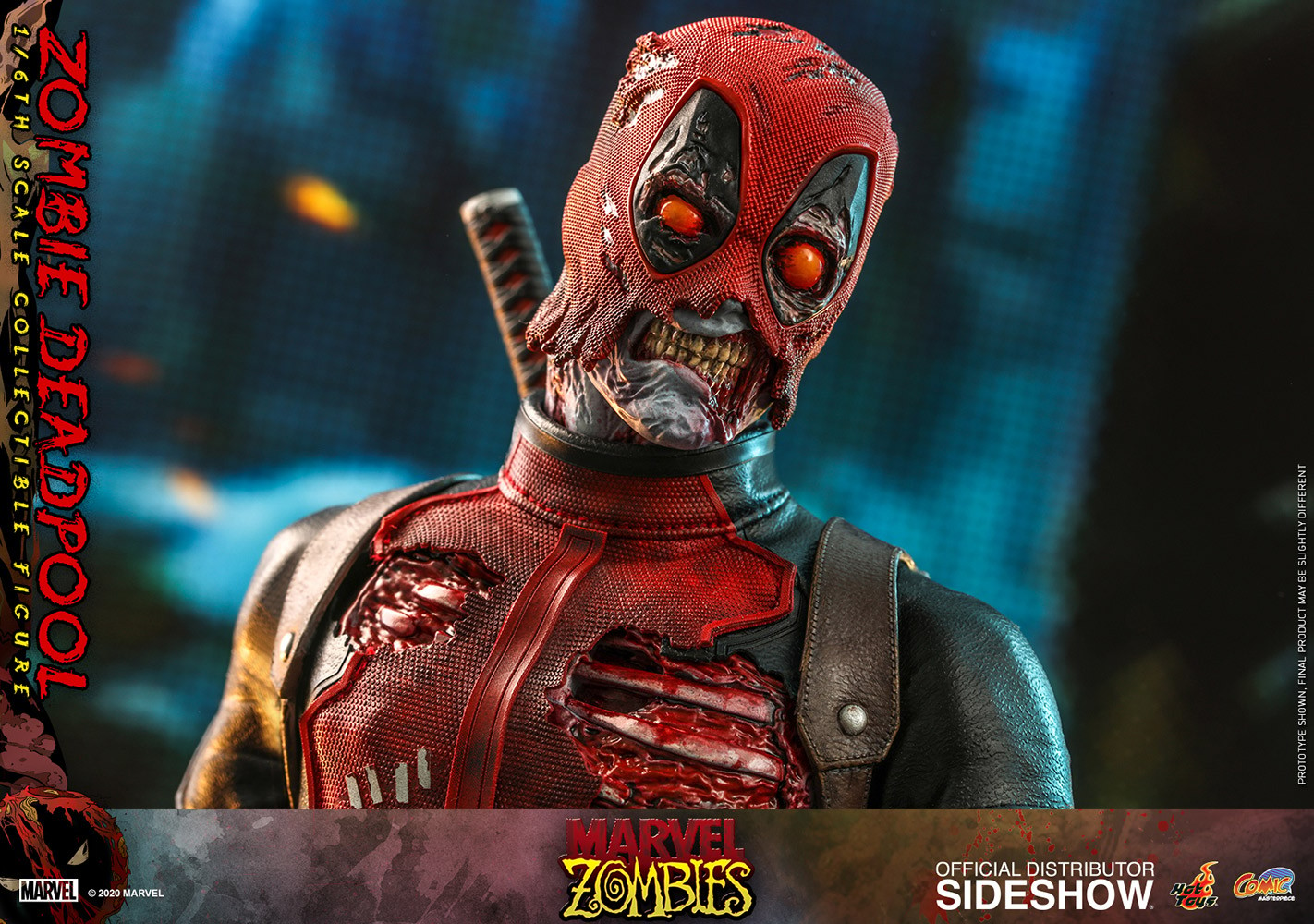 Zombie Deadpool Sixth Scale Collectible Figure by Hot Toys