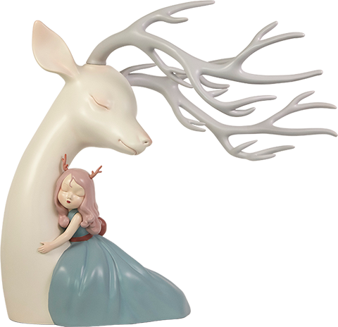 Lucky Deer Closest Collectible Figure | Sideshow Collectibles