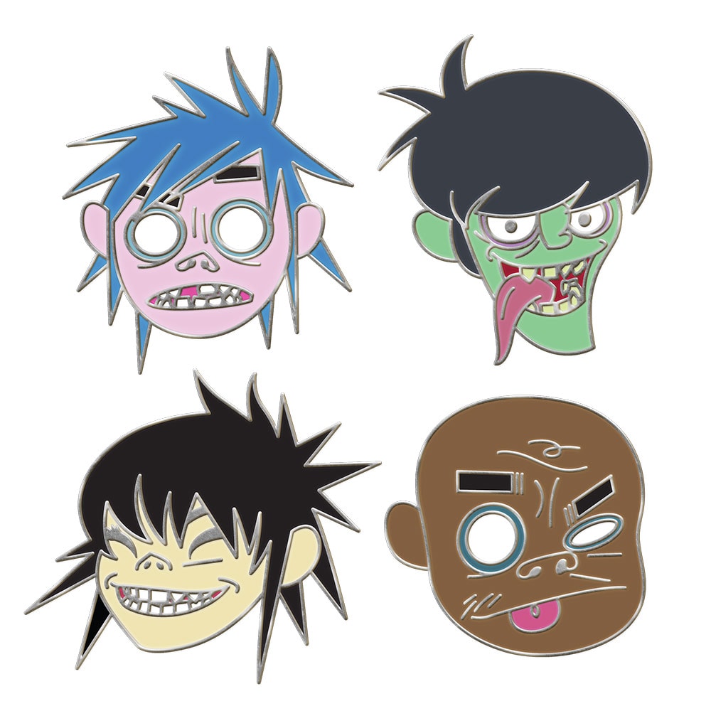 Gorillaz Song Machine Band Full Set- Prototype Shown