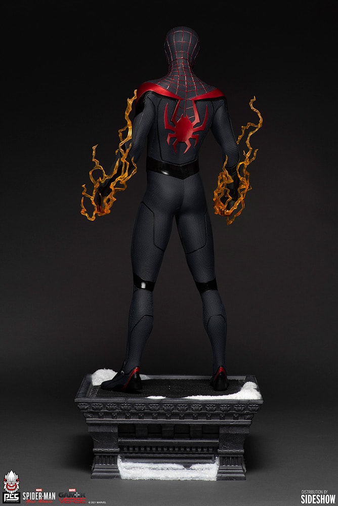 Miles on sale morales statue