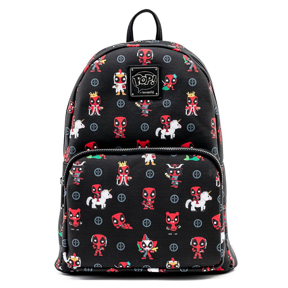 deadpool tattoo mini backpack Deadpool 30th Anniversary AOP Mini Backpack by Loungefly