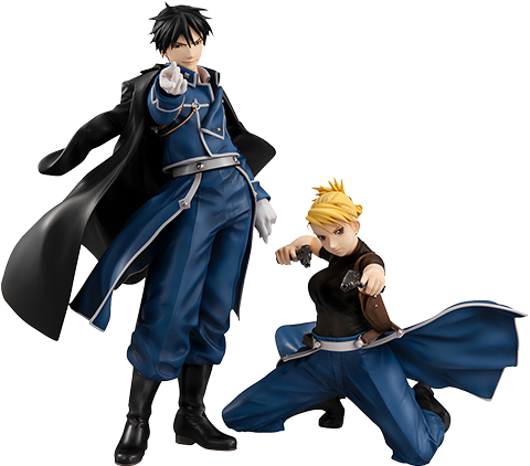 Precious G.E.M Roy Mustang & Riza Hawkeye
