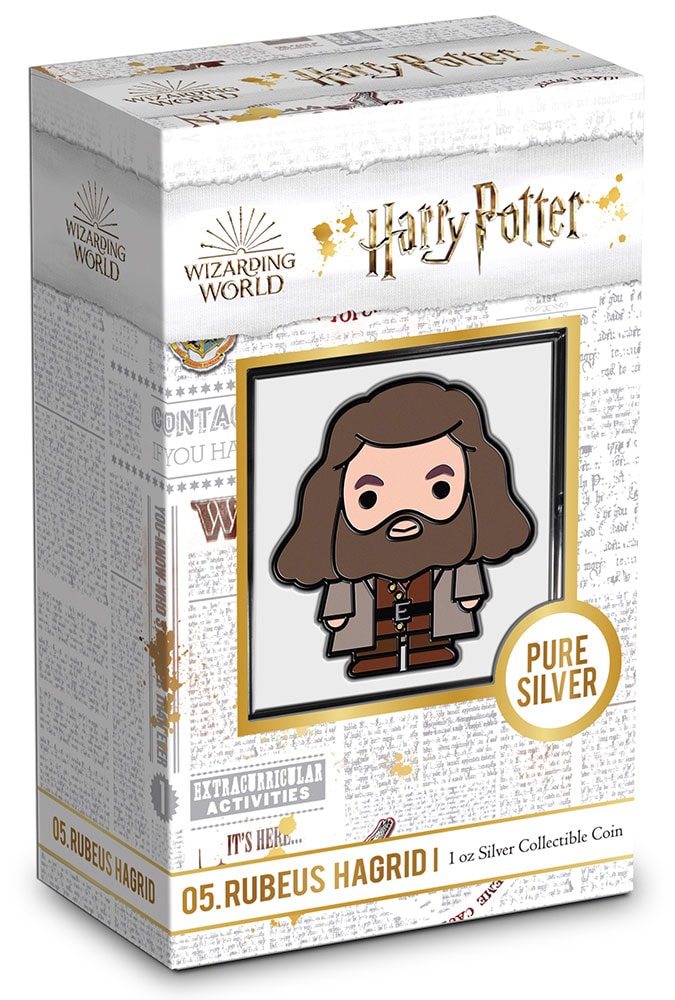 Rubeus Hagrid 1oz Silver Coin (Prototype Shown) View 2
