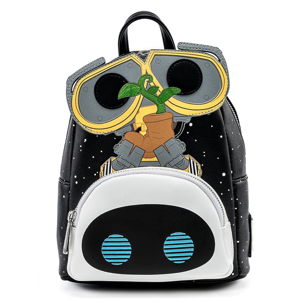 Wall-E Eve Boot Earth Day Cosplay Mini Backpack by Loungefly Wall-E Eve Boot Earth Day Cosplay Mini Backpack by Loungefly