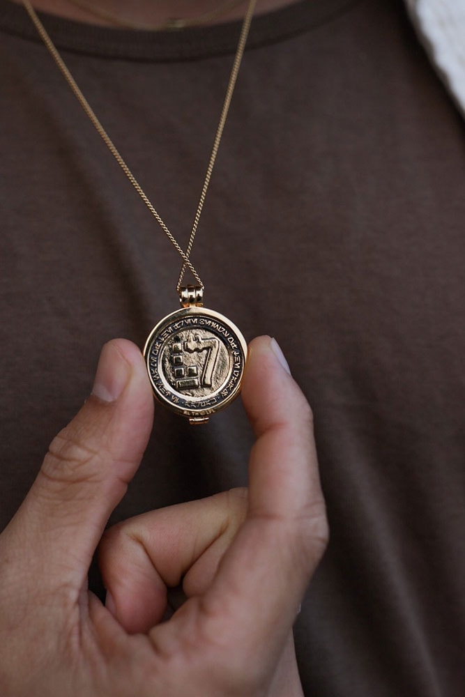 New Republic Credit (Yellow Gold) Necklace