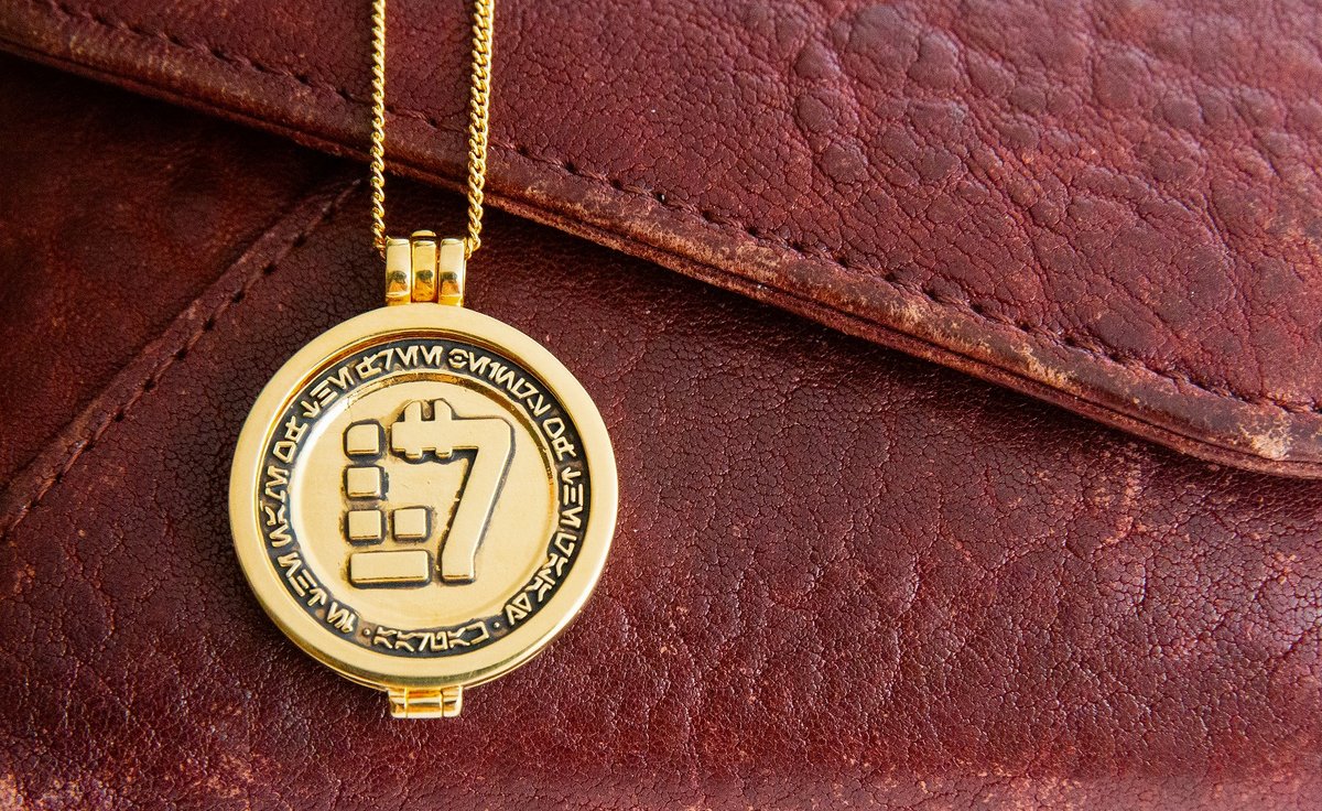 New Republic Credit (Yellow Gold) Necklace