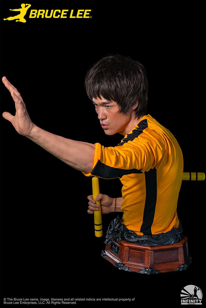 Bruce Lee Life Size Bust by Infinity Studio Sideshow Collectibles