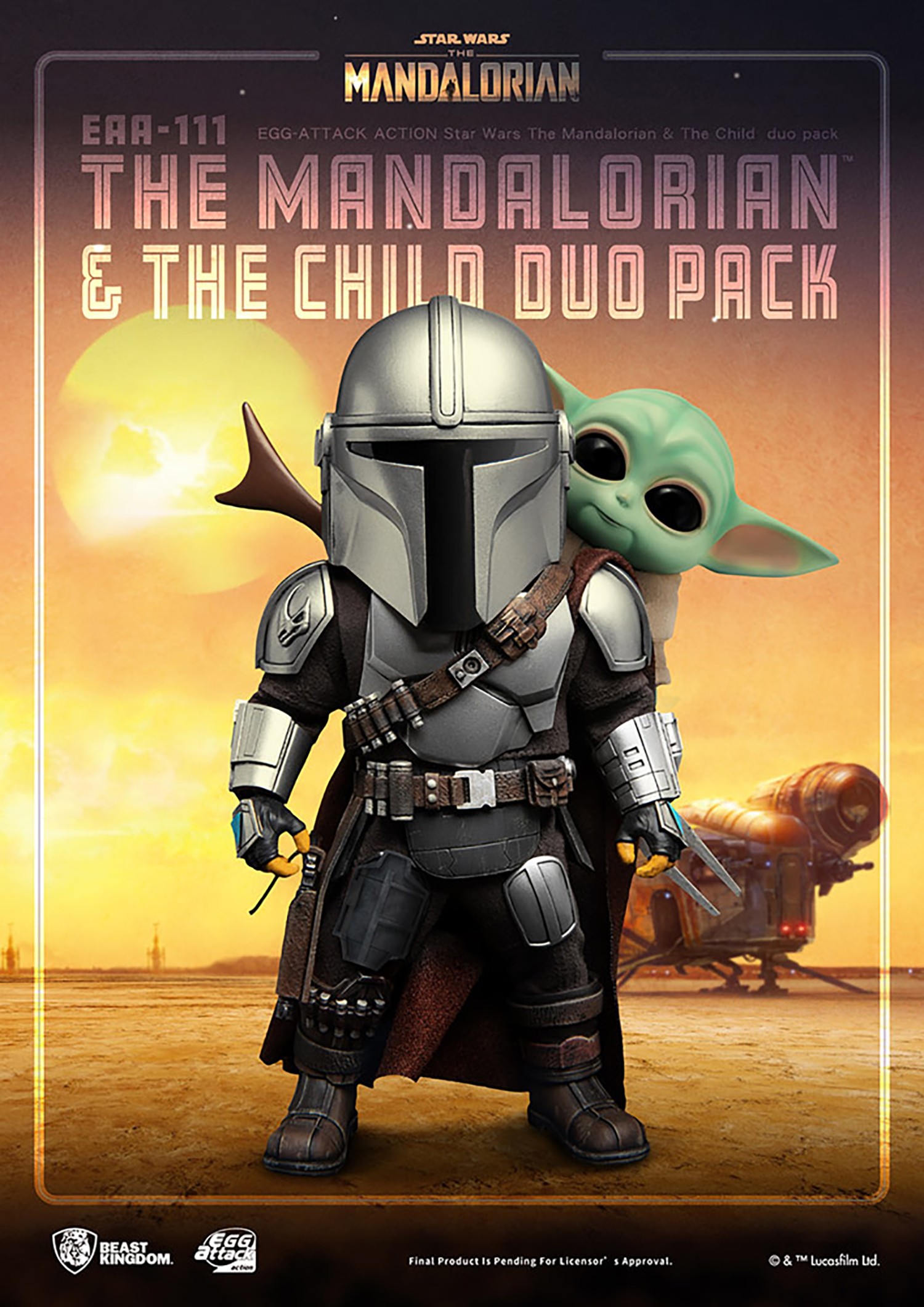 The Mandalorian and The Child (Prototype Shown) View 1