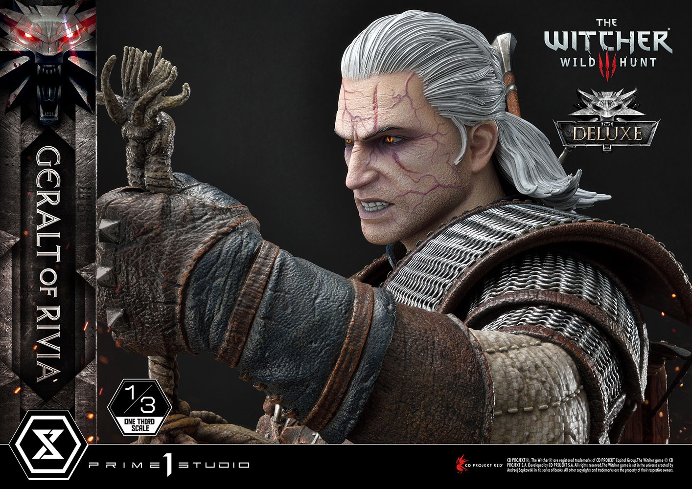 Geralt of Rivia (Deluxe Version) (Prototype Shown) View 7