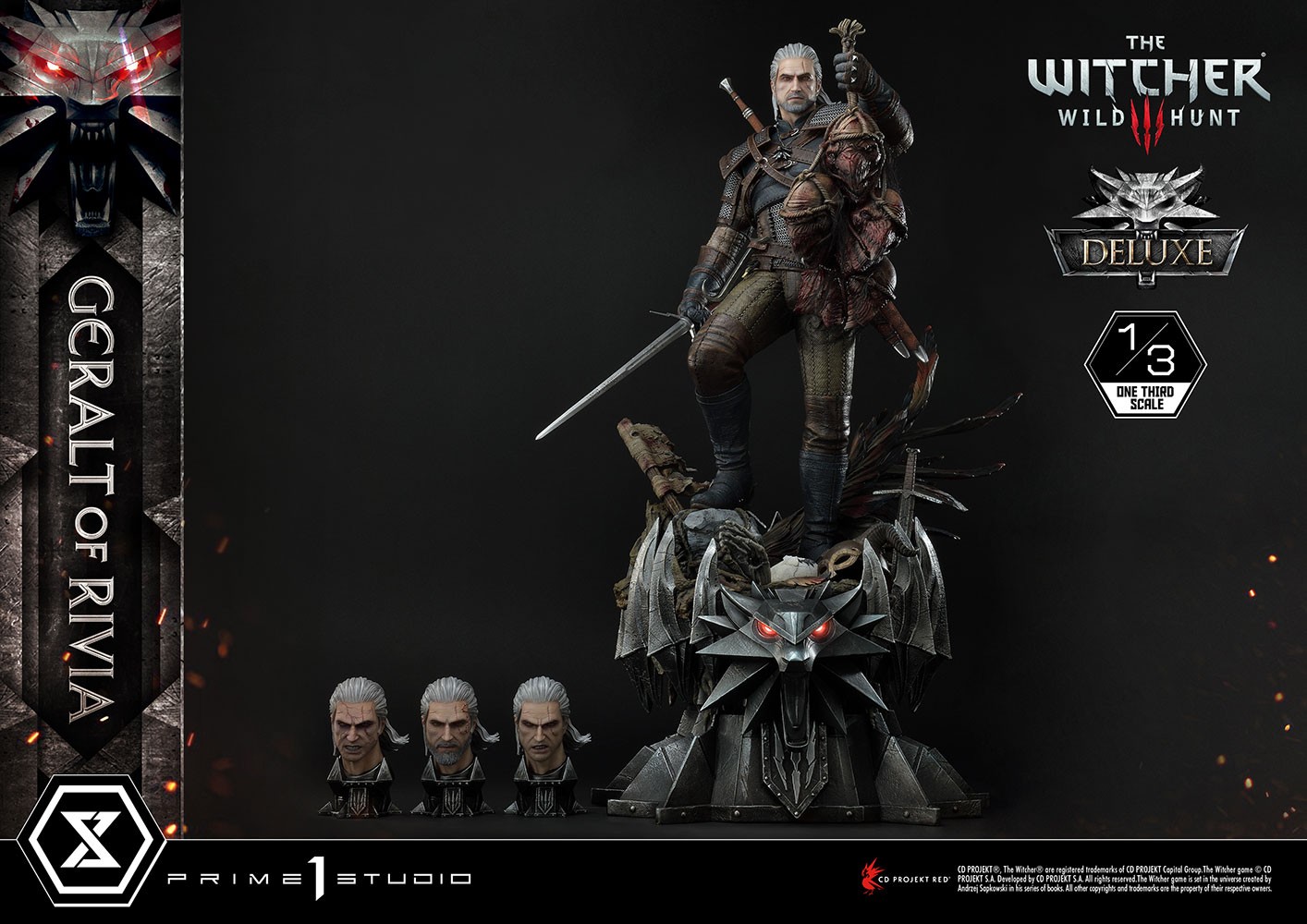 Geralt of Rivia (Deluxe Version) (Prototype Shown) View 12