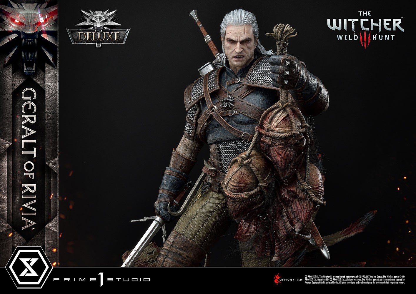 Geralt of Rivia (Deluxe Version) (Prototype Shown) View 15