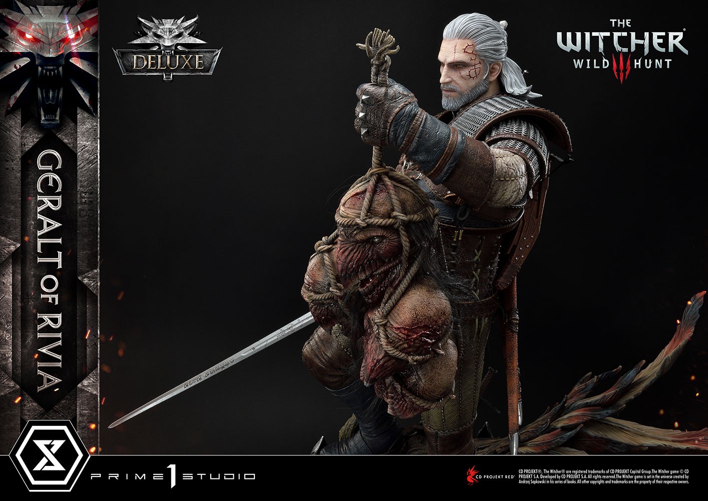 Geralt of Rivia (Deluxe Version) (Prototype Shown) View 16