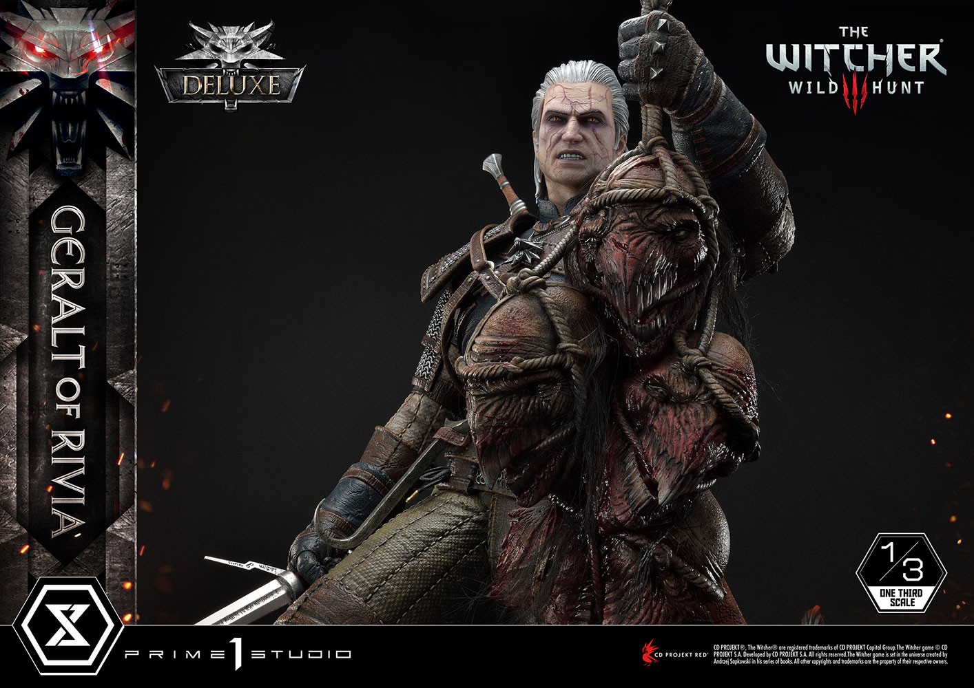 Geralt of Rivia (Deluxe Version) (Prototype Shown) View 17