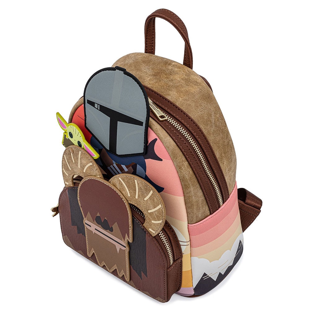 Mandalorian Bantha Ride Mini Backpack by Loungefly | Sideshow Collectibles