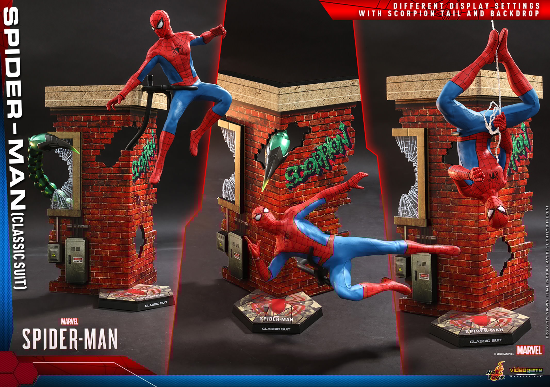 【最新入荷】 Spider-Man (Classic by Figure Collectible Scale Sixth Suit) アメコミ