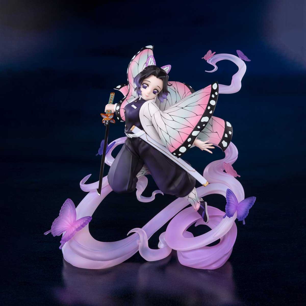 Demon Slayer Shinobu Kocho Insect Breathing Collectible Figure  (Prototype Shown) View 1