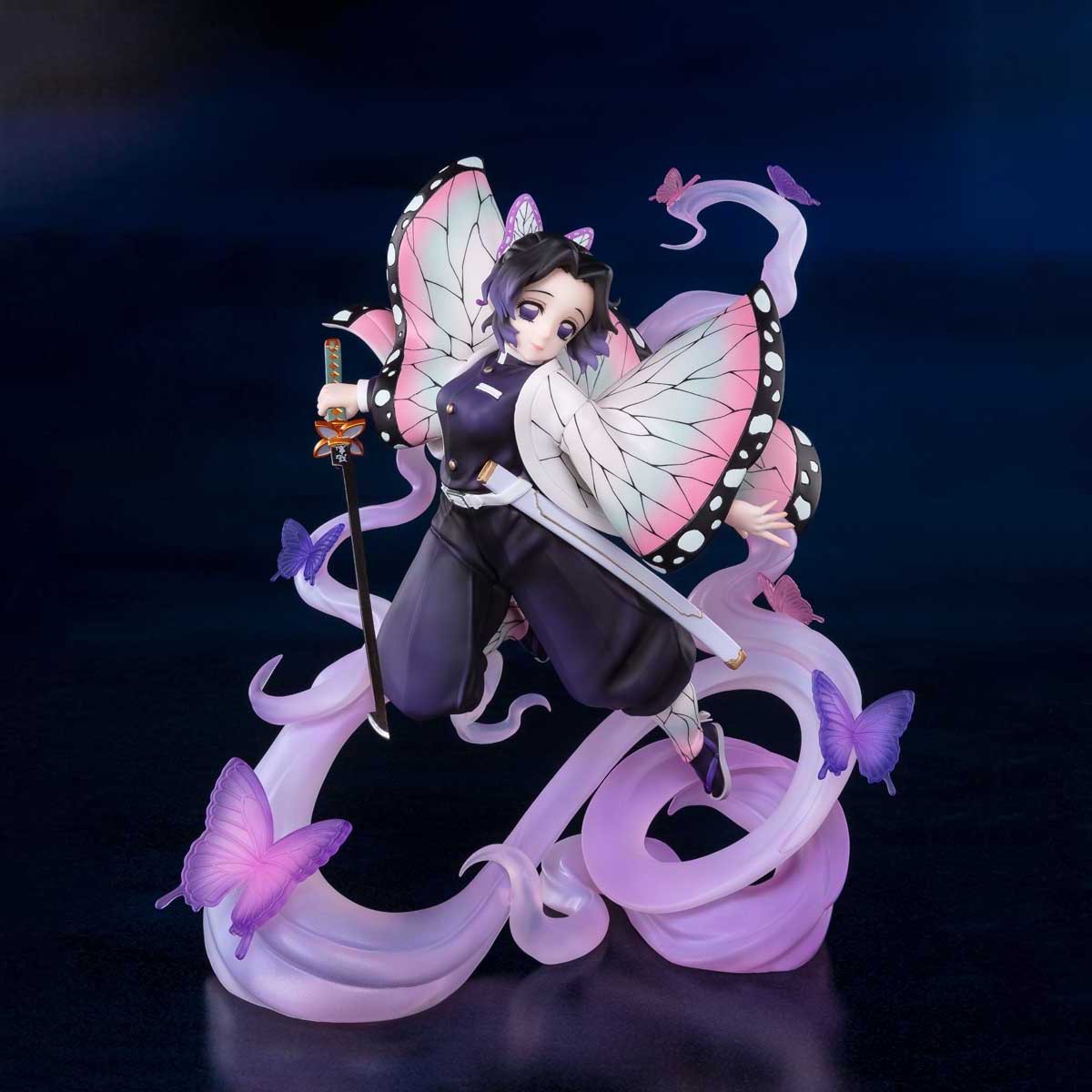 Demon Slayer Shinobu Kocho Insect Breathing Collectible Figure  (Prototype Shown) View 5