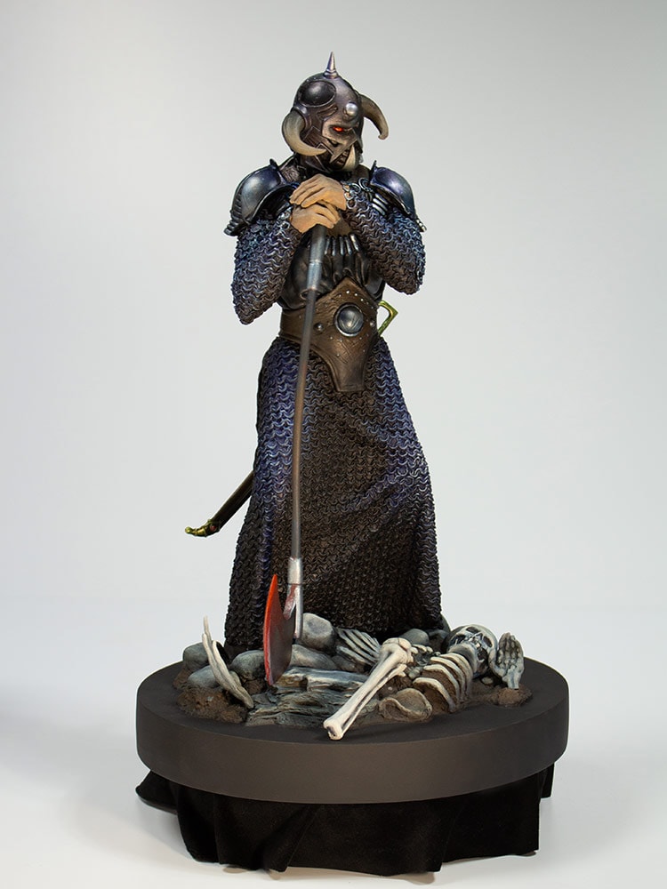 Frank Frazetta Death Dealer 3 Statues  (Prototype Shown) View 6
