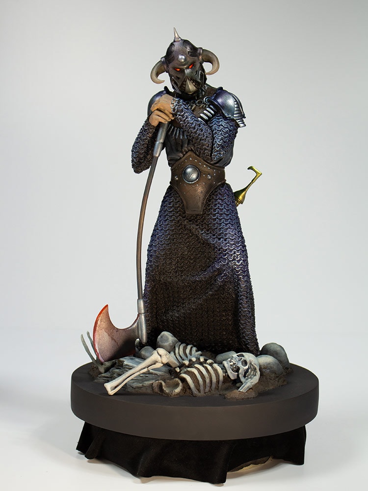 Frank Frazetta Death Dealer 3 Statues  (Prototype Shown) View 7