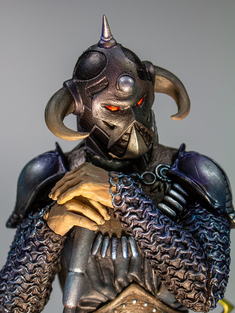 Frank Frazetta Death Dealer 3 Statues  (Prototype Shown) View 8
