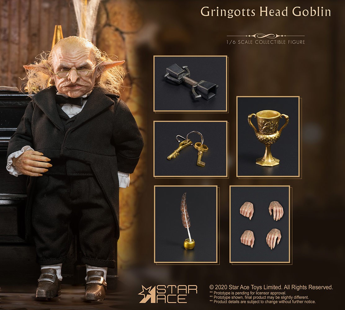 Gringotts Head Goblin (Normal Version)- Prototype Shown