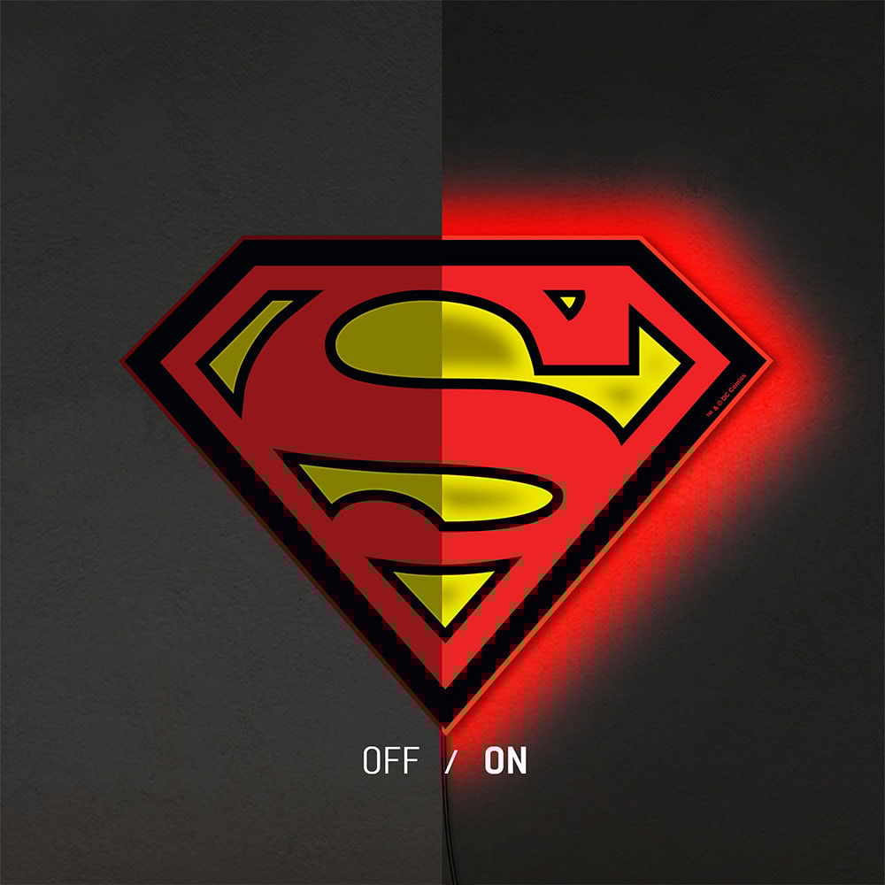 Superman LED Logo Light (Large)