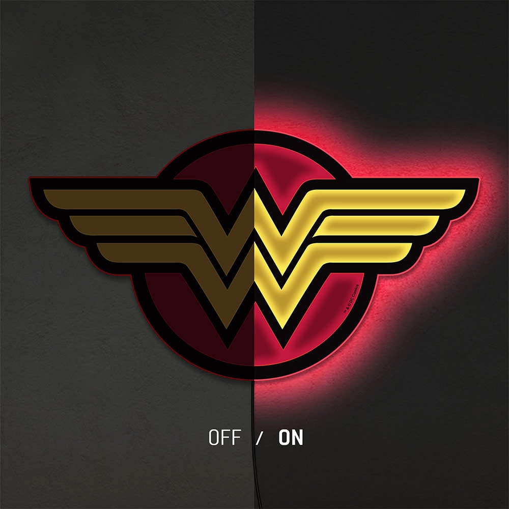Wonder Woman LED Logo Light (Regular) View 5