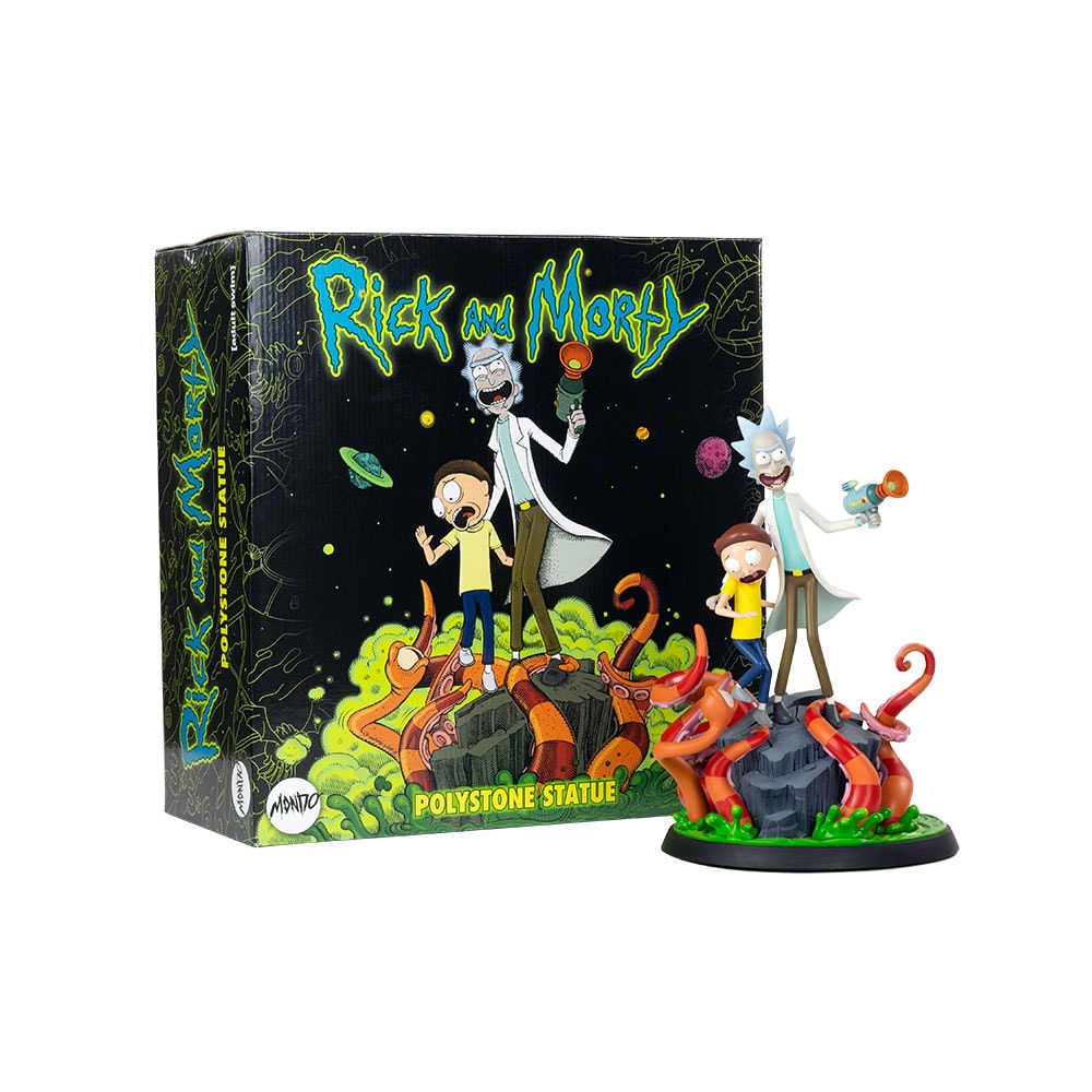 Rick and Morty Rick and Morty Polystone Statue  View 1