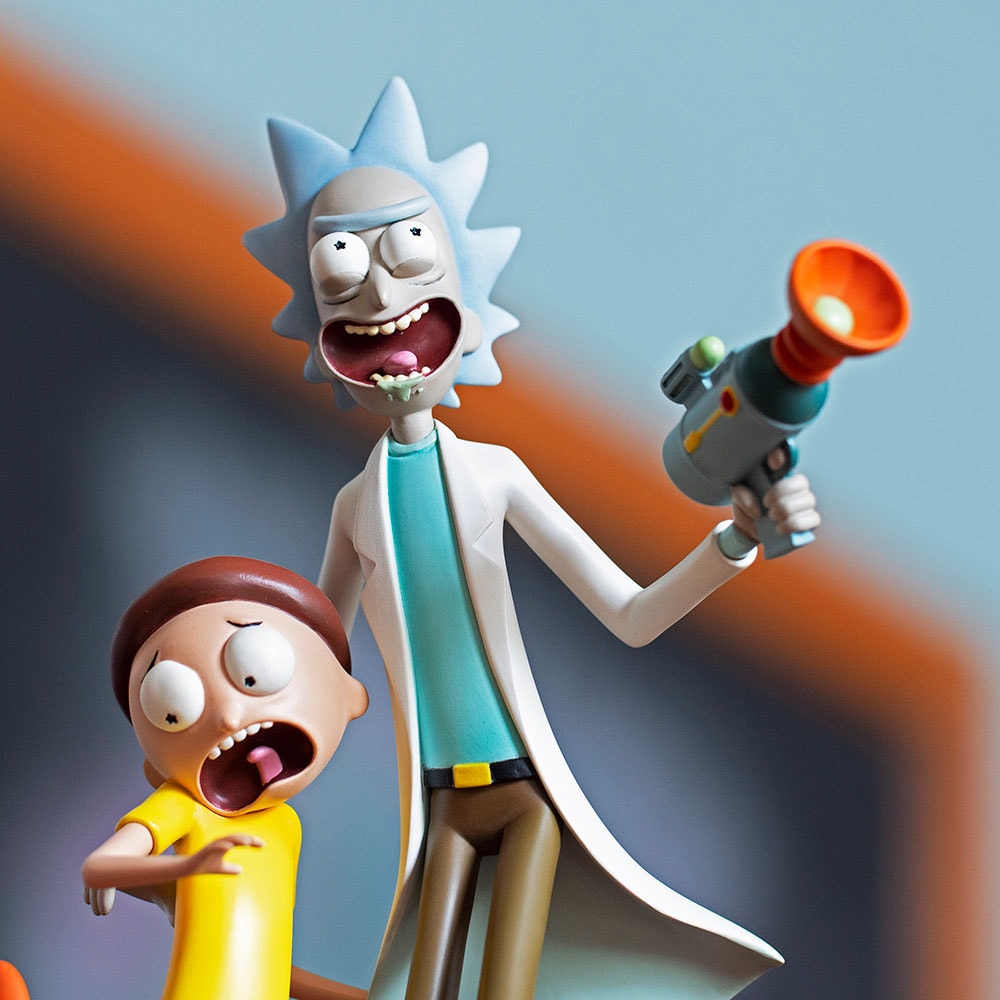 Rick and Morty Rick and Morty Polystone Statue  View 2