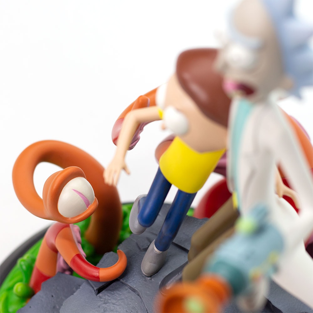 Rick and Morty Rick and Morty Polystone Statue  View 7