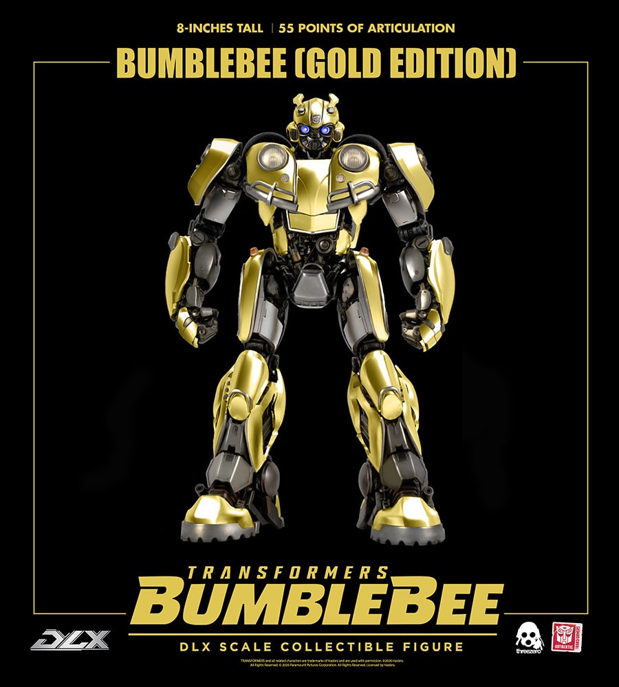 Bumblebee DLX (Gold Edition) Collectible Figure by Threezero