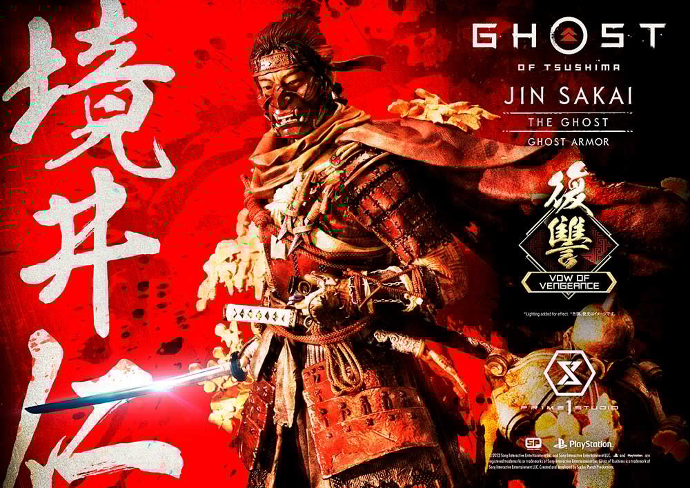 Jin Sakai, The Ghost (Vow of Vengeance Ghost Armor)- Prototype Shown