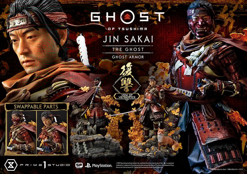 Jin Sakai, The Ghost (Vow of Vengeance Ghost Armor)